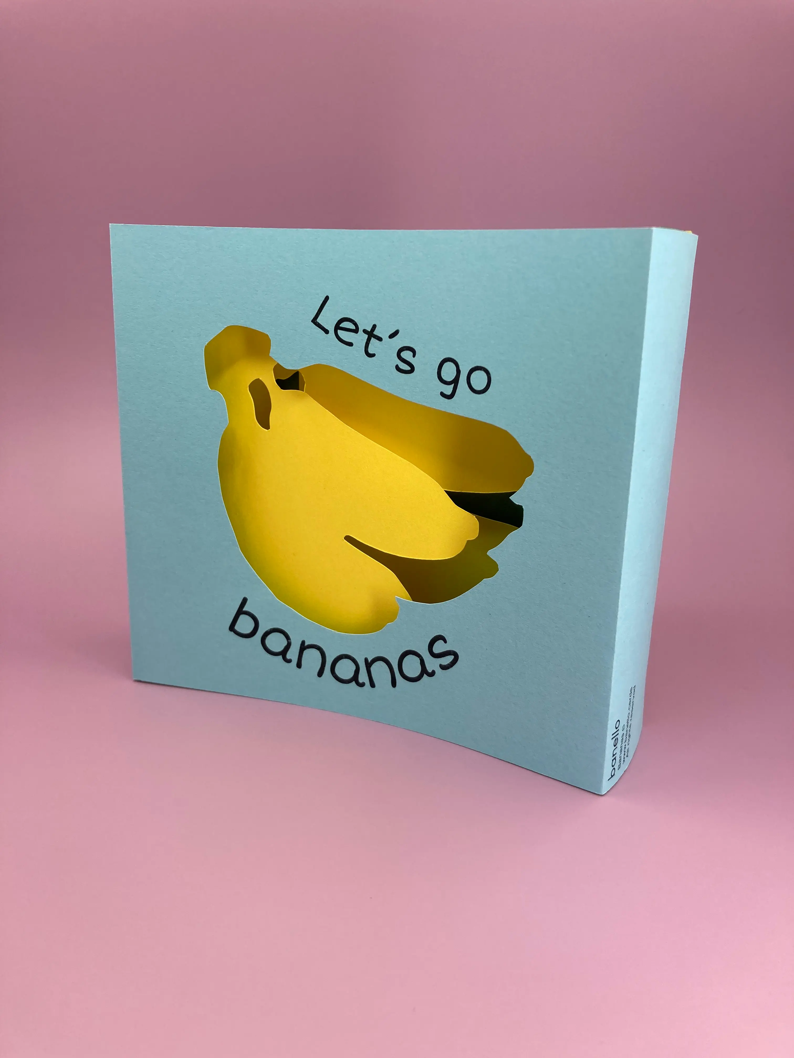 let's go bananas birthday party card Banello Cards - Fun Printable Pop Up Cards